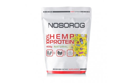 100% Hemp Protein (400 g, pure)