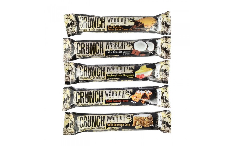 Warrior Crunch Bar (64 g, raspberry lemon cheesecake)