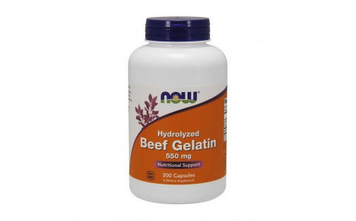 Hydrolyzed Beef Gelatin 550 mg (200 caps)