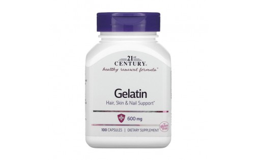 Gelatin 600 mg (100 caps)