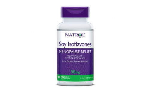 Soy Isoflavones Menopause Relief 50 mg (60 caps)