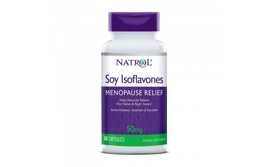 Soy Isoflavones Menopause Relief 50 mg (60 caps)