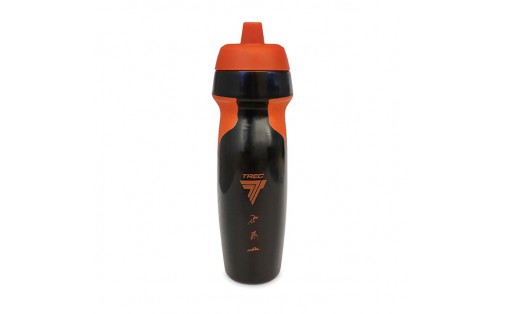 Waterbottle (600 ml, black-orange)