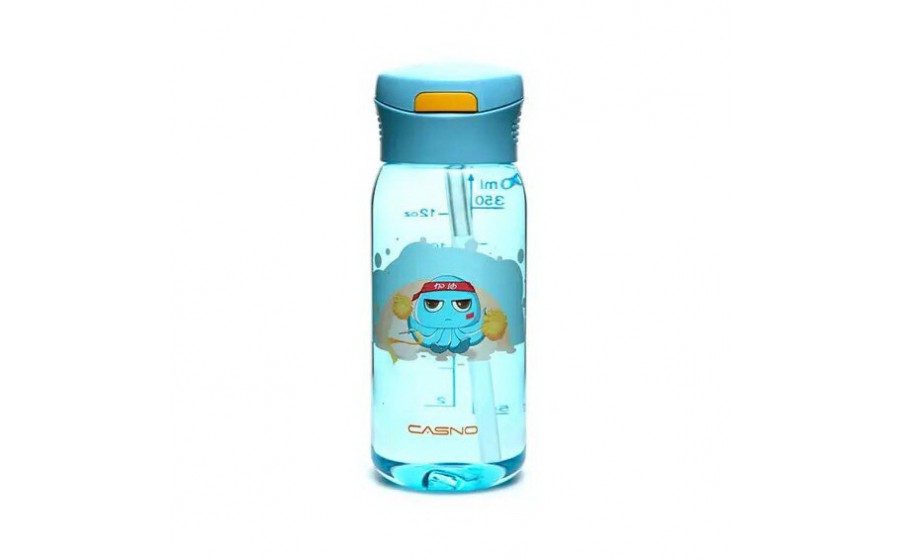 Casno Octopus Waterbottle KXN-1195 (450 ml, blue)