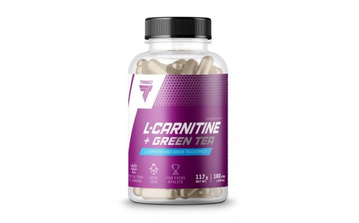 L-Carnitine + Green tea (180 caps)