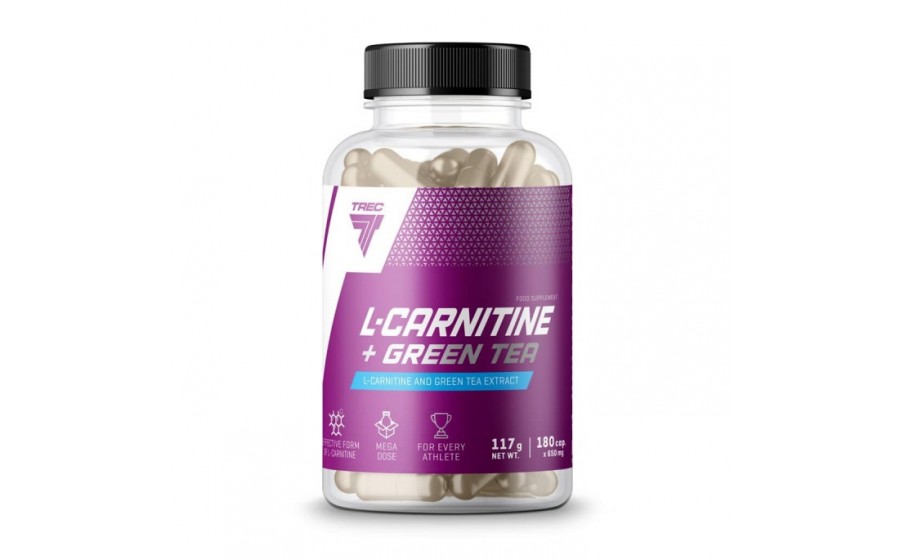 L-Carnitine + Green tea (180 caps)