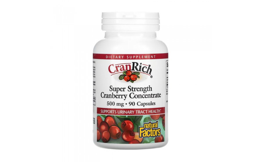 Super Strength Cranberry Concetrate 500 mg (90 caps)