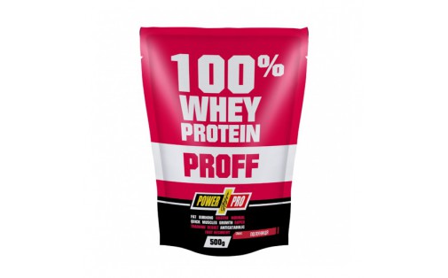 100% Whey Protein Proff (500 g, полуниця)