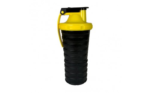 Shaker (500 ml, black/yellow)