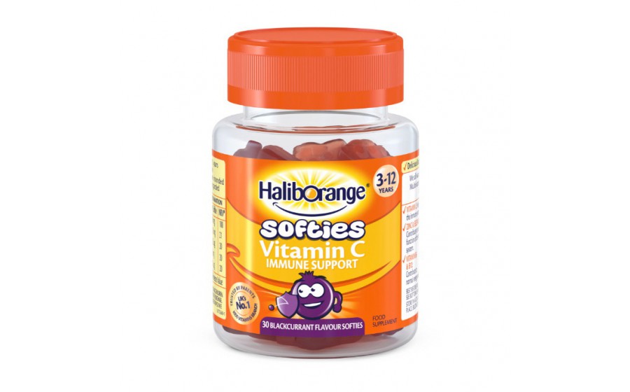 Softies Vitamin C Immune Support (30 softies, blackcurrant)