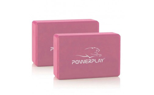 Yoga Brick PP4006 (2 bricks, pink)