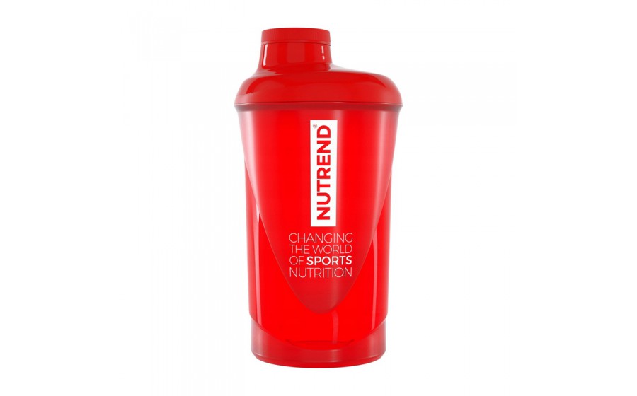 Shaker Nutrend (600 ml, red)