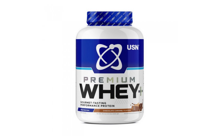 Whey+ Premium Protein (2 kg, chocolate caramel)