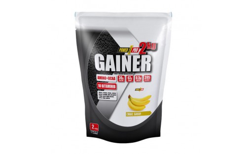 Gainer + Amino + BCAA (2 kg, банан)