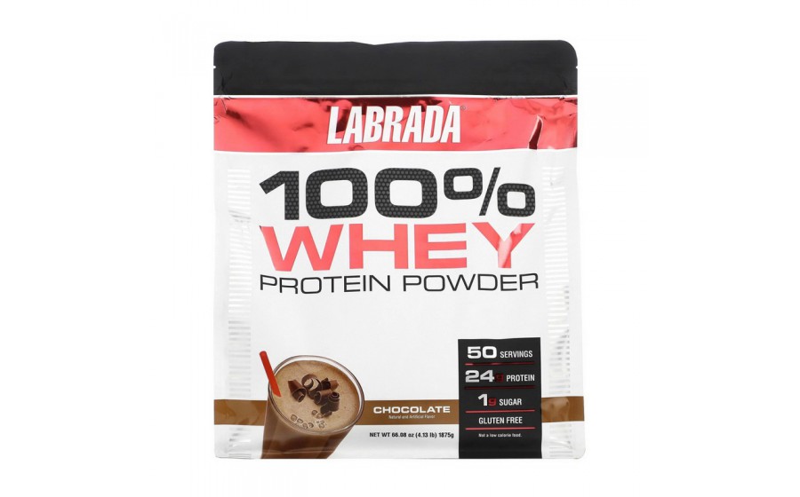 100% Whey Protein (1,875 g, strawberry)