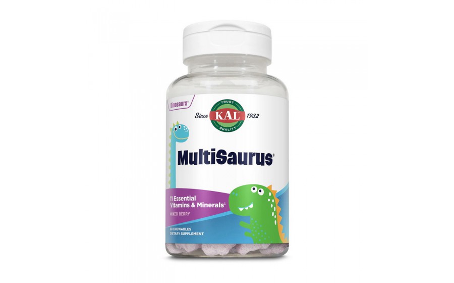 MultiSaurus (60 chewables, mixed berry)