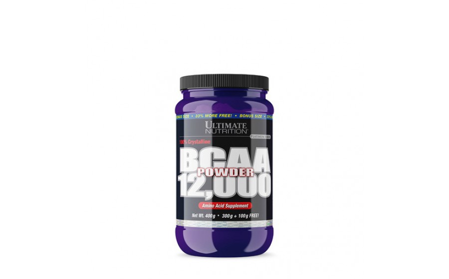 BCAA 12,000 powder (400 g, unflavored)