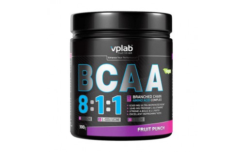 BCAA 8:1:1 (300 g, fruit punch)