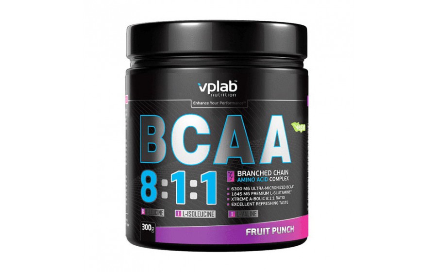 BCAA 8:1:1 (300 g, fruit punch)