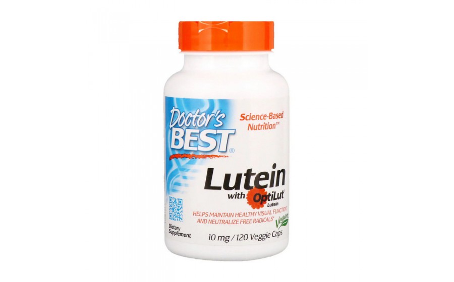 Lutein with OptiLut 10 mg (120 veg caps)