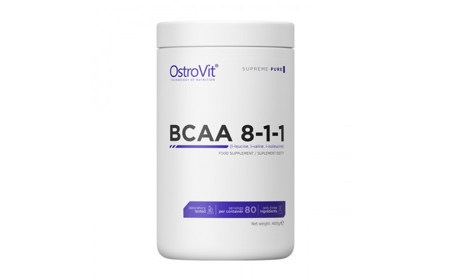 100% BCAA 8-1-1 (400 g, pure)