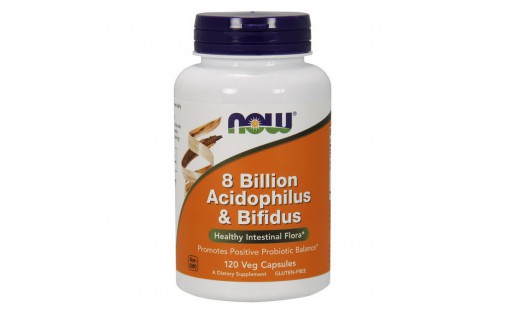 8 Billion Acidophilus & Bifidus (120 veg caps)