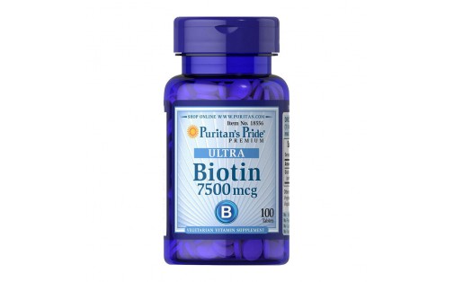 Ultra Biotin 7500 mcg (100 tabs)