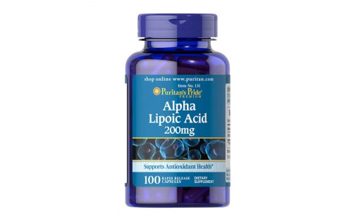 Alpha Lipoic Acid 200 mg (100 caps)