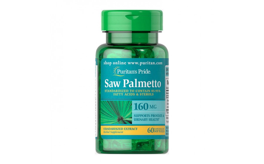 Saw Palmetto 160 mg (60 softgels)