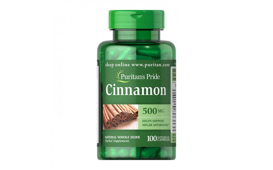 Cinnamon 500 mg (100 caps)