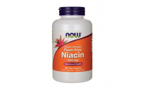 Flush-Free Niacin 500 mg Double Strength (180 veg caps)