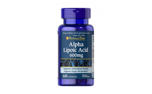 Alpha Lipoic Acid 600 mg (60 caps)