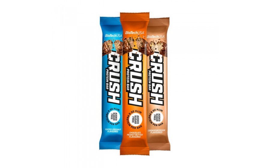 Crush protein bar (64 g, chocolate brownie)