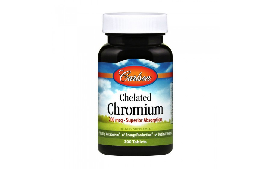 Chelated Chromium 200 mcg (300 tabs)