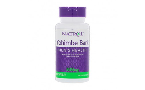 Yohimbe Bark 500 mg (90 caps)