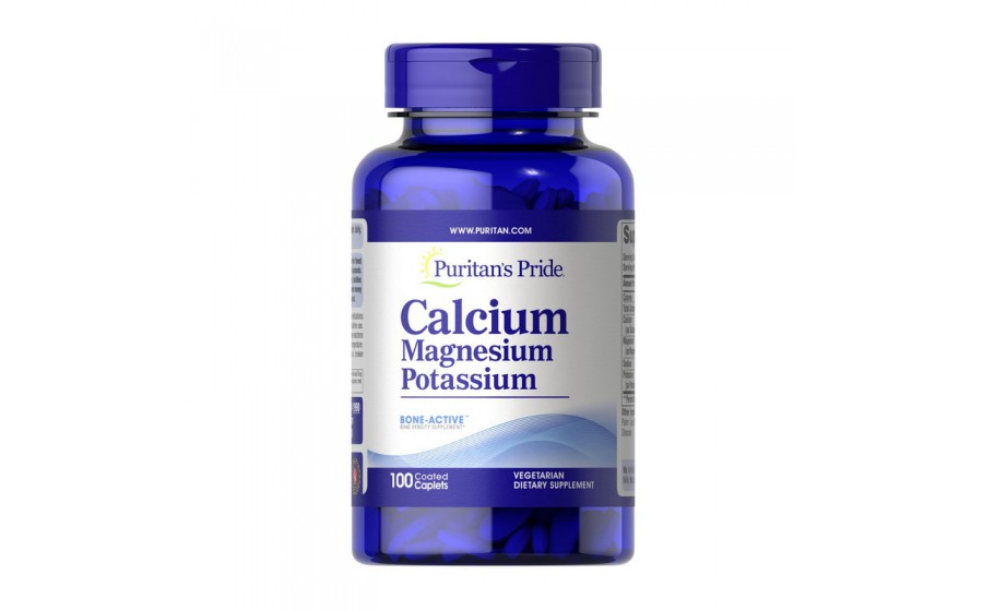 Calcium Magnesium Potassium (100 caplets)