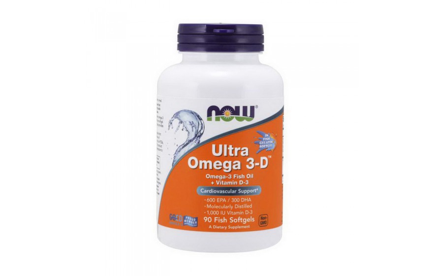 Ultra Omega 3-D (90 fish softgels)