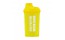 Shaker "STAY POSITIVE WORK HARD" (500 ml, yellow)