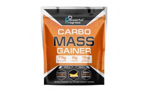 Carbo Mass Gainer (2 kg tiramisu) Порушено цілісність упаковки (2 kg, tiramisu)