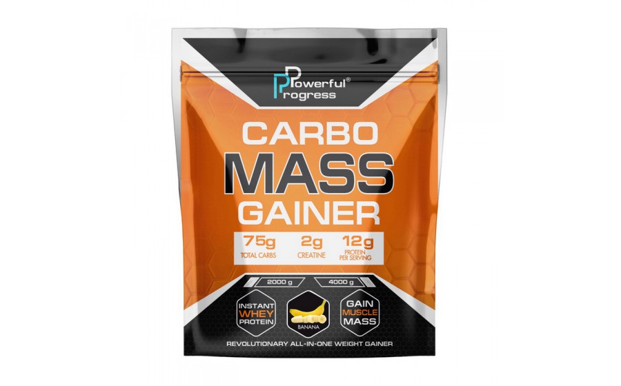 Carbo Mass Gainer (2 kg tiramisu) Порушено цілісність упаковки (2 kg, tiramisu)