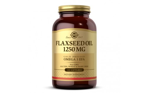 Flaxseed Oil 1250 mg (100 softgels)