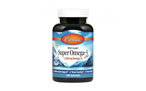 Super Omega-3 1200 mg wild caught (100 soft gels)