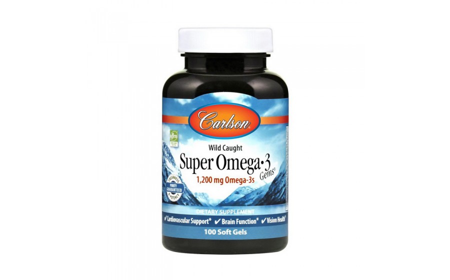 Super Omega-3 1200 mg wild caught (100 soft gels)