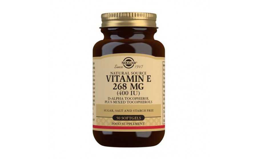 Vitamin E 268 mg (400 IU) (50 softgels)