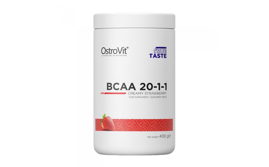 BCAA 20-1-1 (400 g, creamy strawberry)