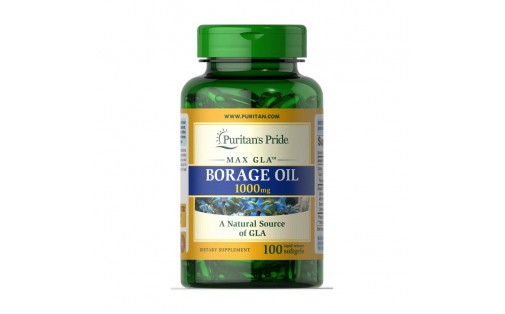 Borage Oil 1000 mg (100 softgels)