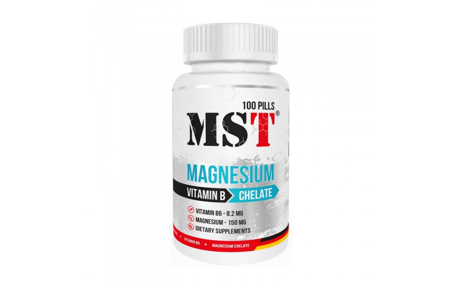 Magnesium Chelate Vitamin B (100 pills)