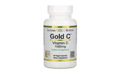 Gold C Vitamin C 1000 mg (60 veg caps)