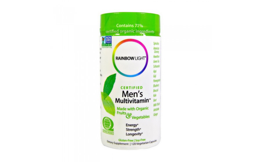 Men's Multivitamin certified (120 veg caps)