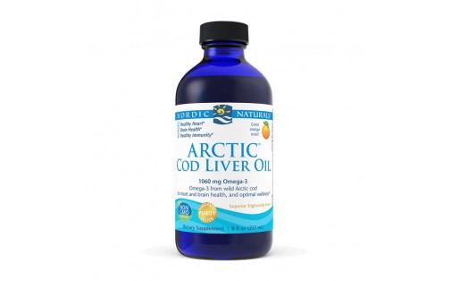 Arctic Cod Liver Oil 1060 mg Omega-3 (237 ml, great orange)